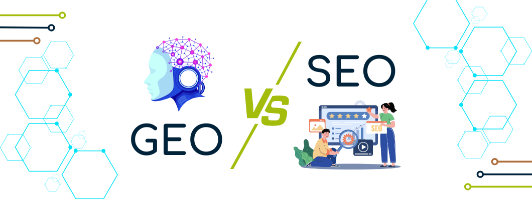 GEO vs. SEO: Kāpēc GEO ir atslēga panākumiem MI meklētājos 2025. gadā