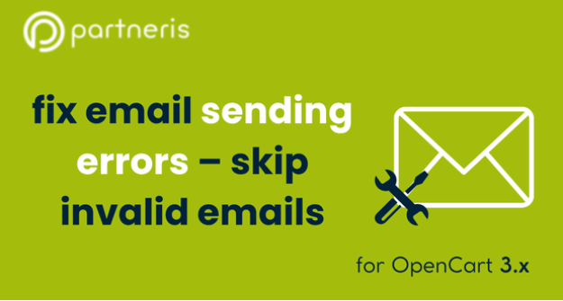 Fix Email Sending Errors – Skip Invalid Emails for OpenCart 3.x
