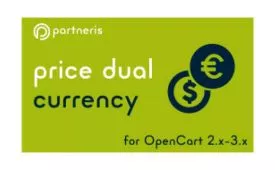 price dual currency extension for e-store