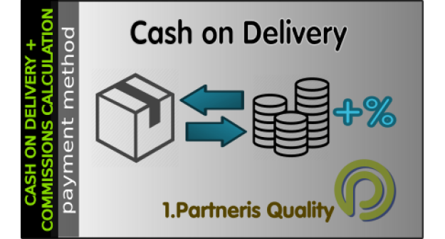 Cash on Delivery + Commission Fee Calculation for OpenCart 3x
