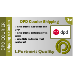 Opencart Shipping extension - DPD courier for Opencart 1.5x and 2.x