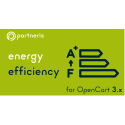 Energy efficiency module for OpenCart 3.x