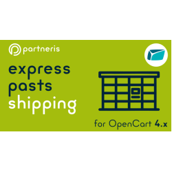 Latvijas Pasts Express Pasts Shipping Extension for OpenCart version 4.x