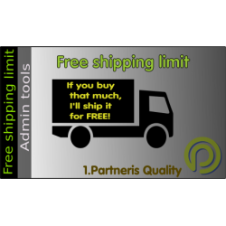 Free shipping limit for OpenCart 3.x 