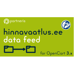  Hinnavaatlus.ee datu padeves paplašinājums OpenCart 3.x versijām