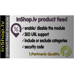 Inshop Product Feed for OpenCart 2.x 