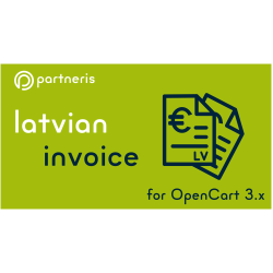 Rēķins Latviešu valodā OpenCart 3.x versijām