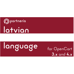 Latvian Language Pack for OpenCart 3.x and 4.x