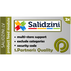 Salidzini.lv Product Feed for OpenCart 2.x