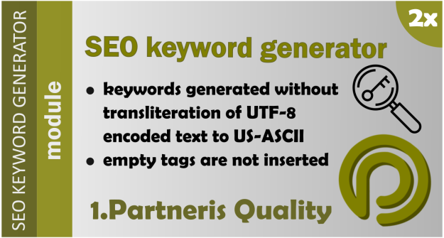 SEO URL and Keyword Generator Module for OpenCart 2.x
