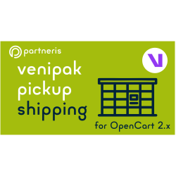 Venipak piegādes paplašinājums OpenCart 2.x versijām
