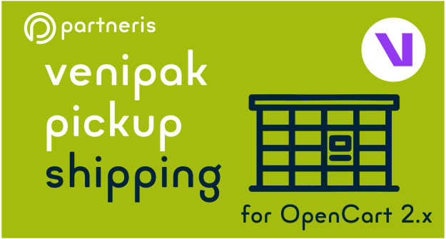 Venipak Pickup for OpenCart 2.x