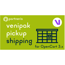 Venipak piegādes paplašinājums OpenCart 3.x versijām