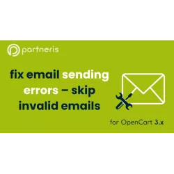 Fix Email Sending Errors – Skip Invalid Emails for OpenCart 3.x