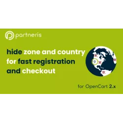 Valsts un/vai reģiona izvēlnes noņēmējs | modifikācija OpenCart 2.x versijām