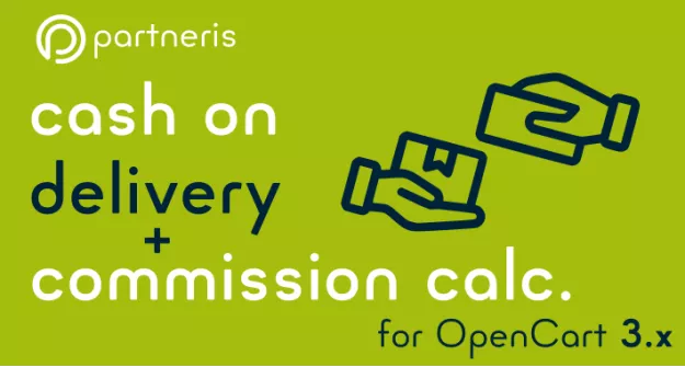Cash on Delivery + Commission Fee Calculation for Opencart 3x
