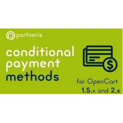 Maksājuma veidu izvēle atkarībā no piegādes priekš OpenCart 1.5x un 2.x versijām