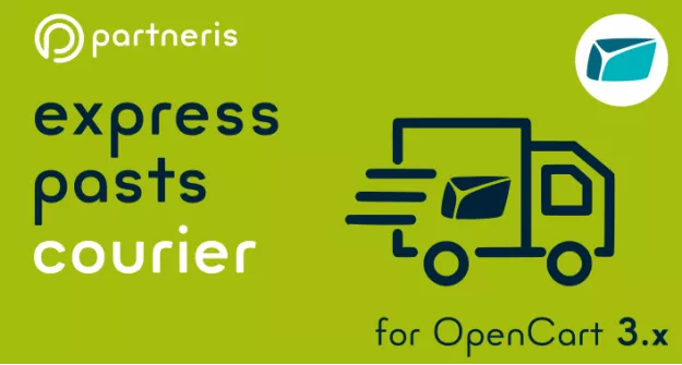 Latvijas Pasts Express Pasts Courier Shipping Extension for Opencart version 3.x