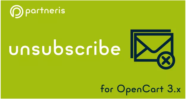 Newsletter Unsubscribe for OpenCart 3.x
