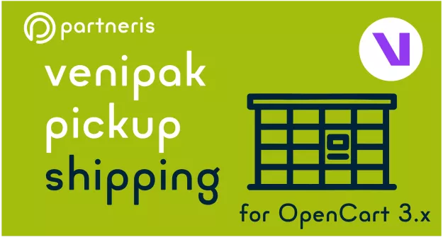 Venipak Pickup for OpenCart 3.x
